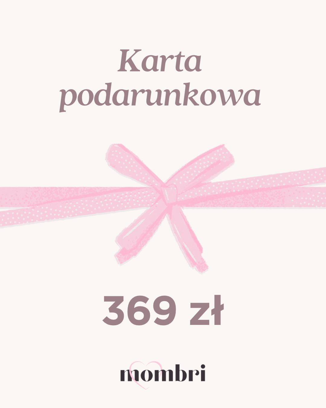 Karta podarunkowa mombri