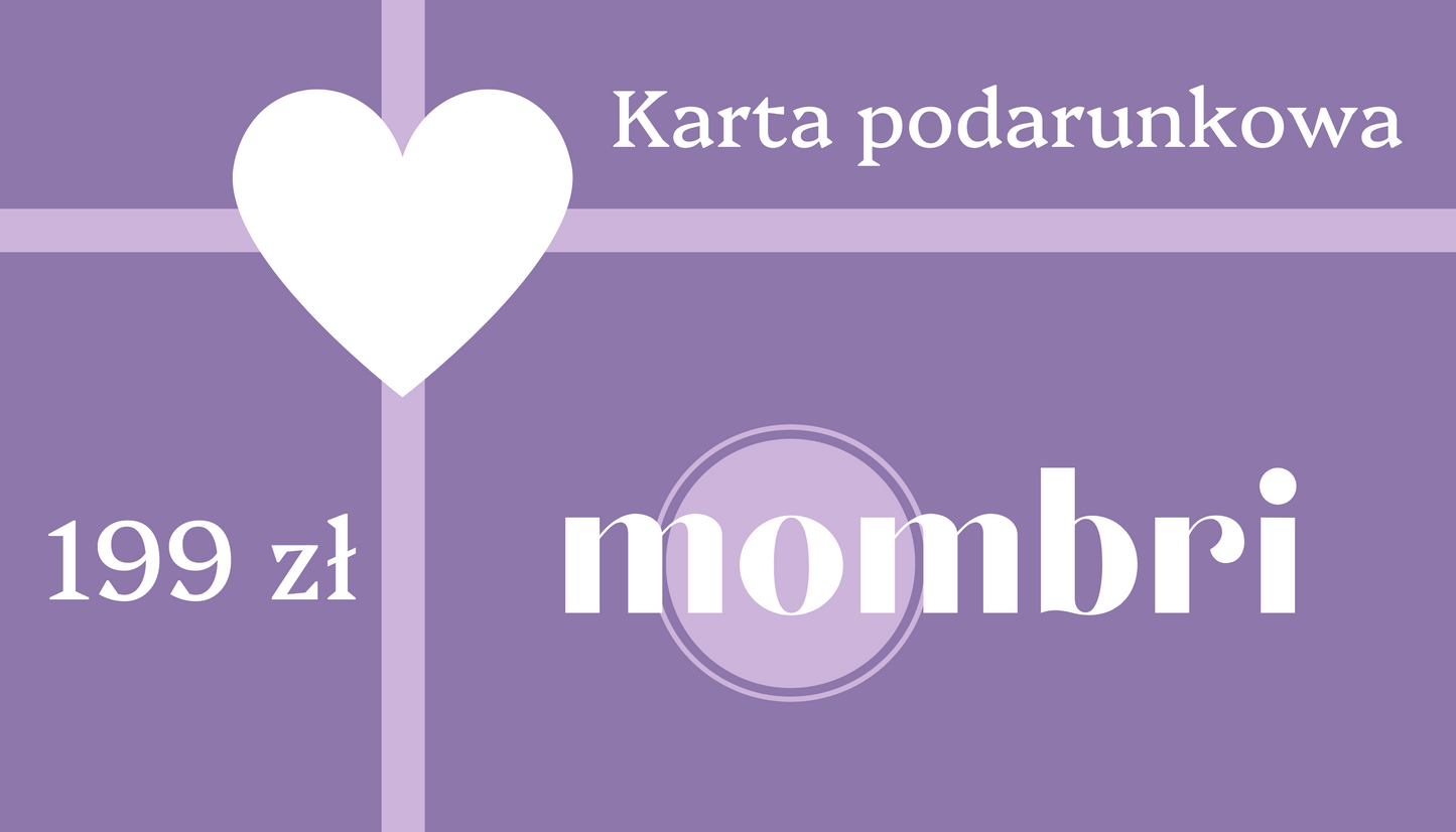 Karta podarunkowa mombri