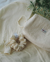 Zestaw Kimono + Kosmetyczka + Scrunchie